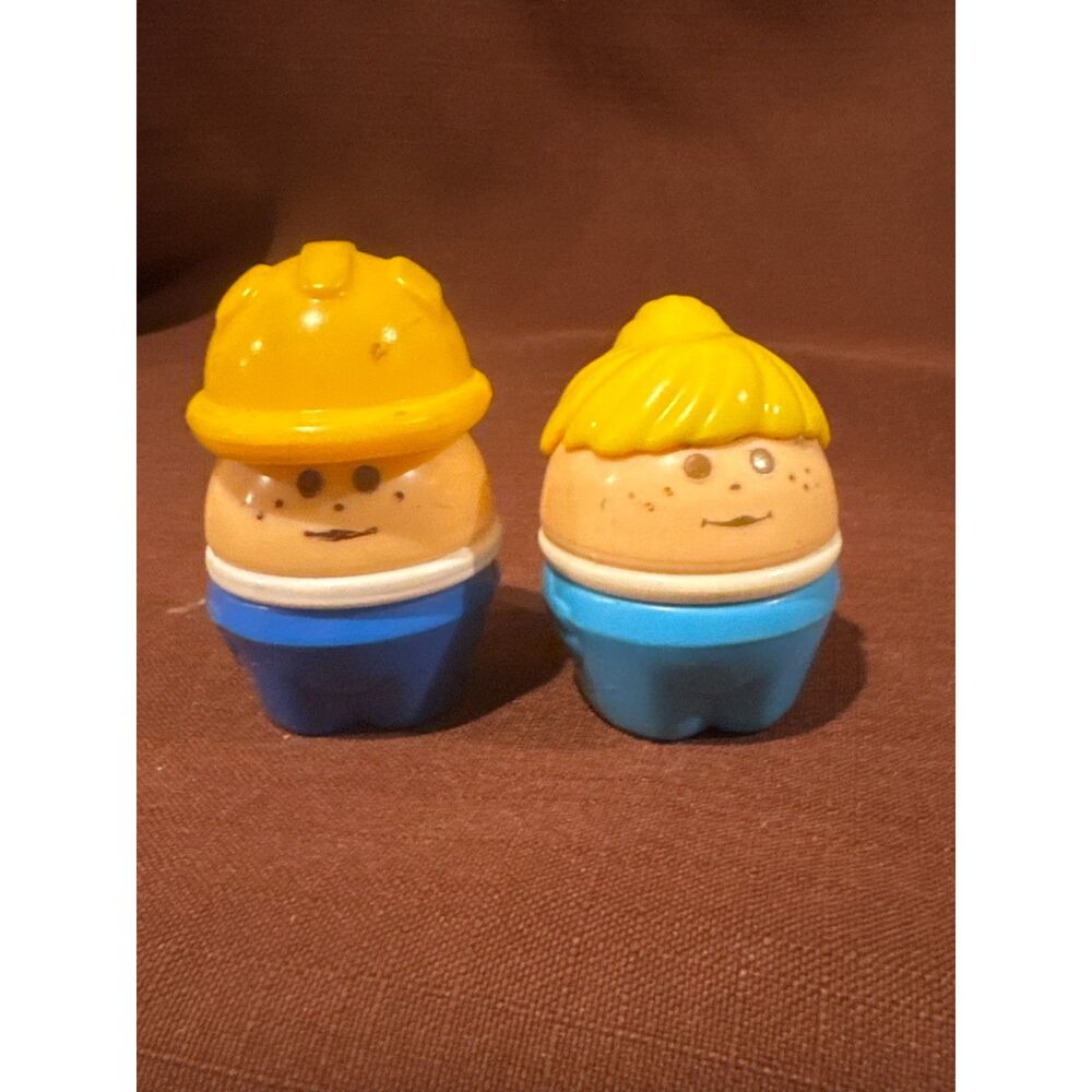 Vintage Little Tikes Toodle Tots Chunky People Figurines